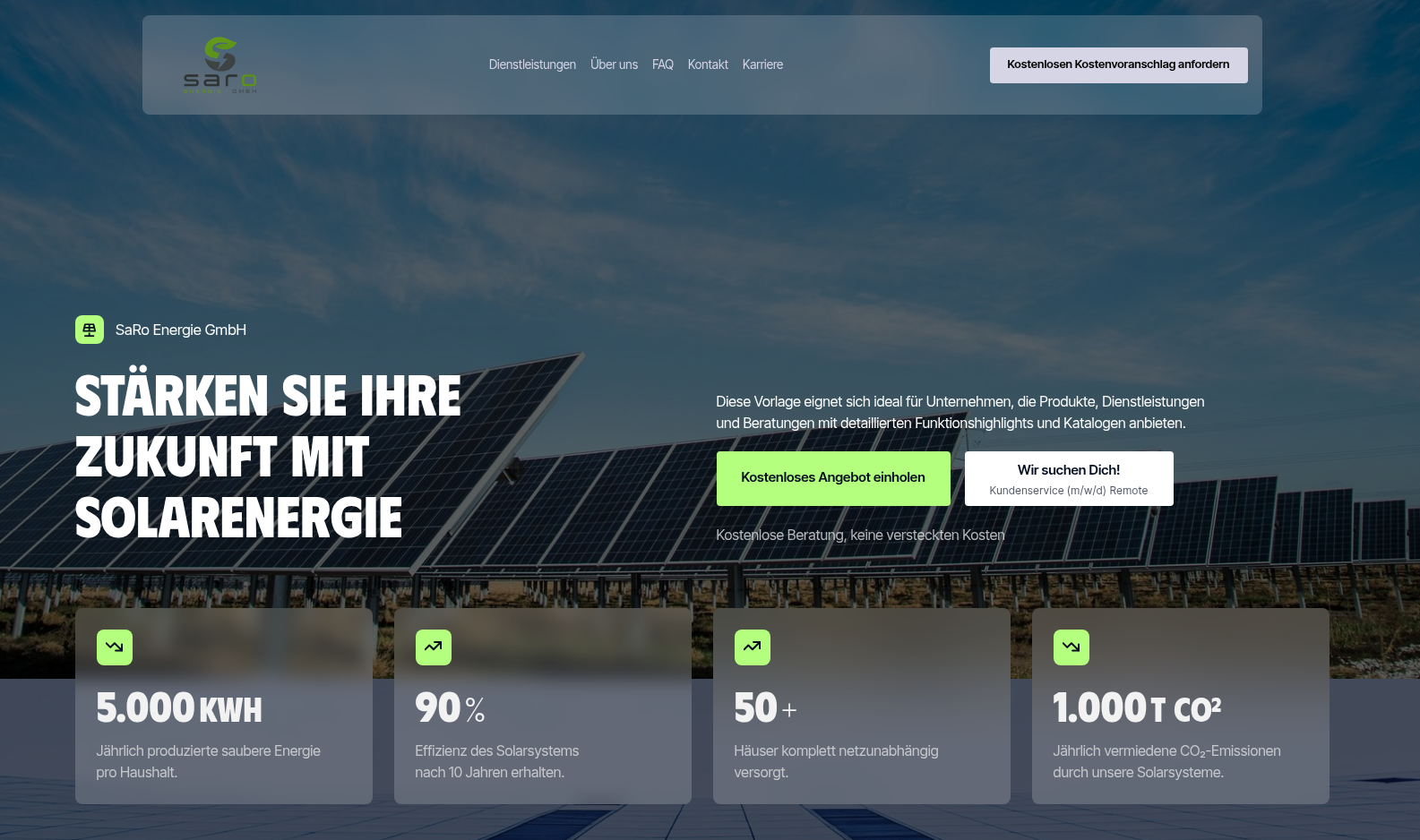 Showing the top of the fraud site